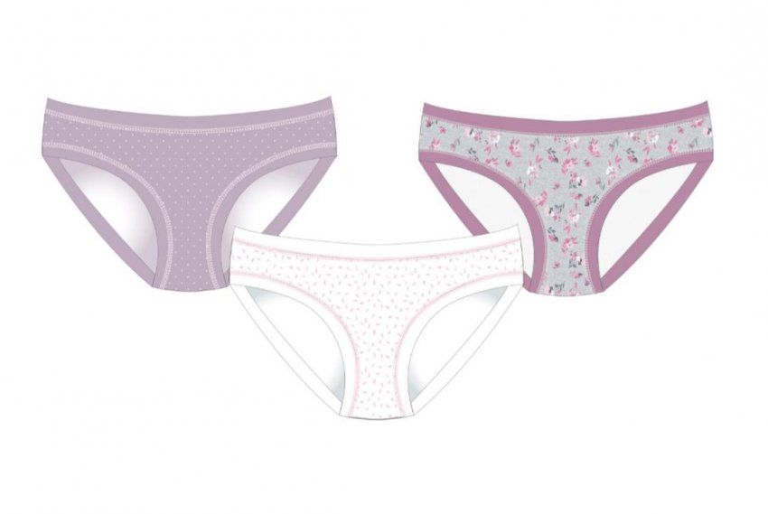 braga bikini cotonella pack 3