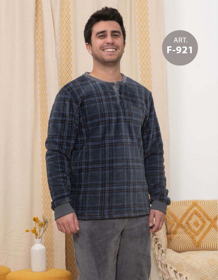 F 921 PIJAMA CABALLERO NACARINA FABIANNI