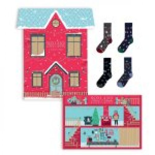 0412205 CALENDARIO ADVIENTO  CALCETINES NAVIDAD SOXLAND
