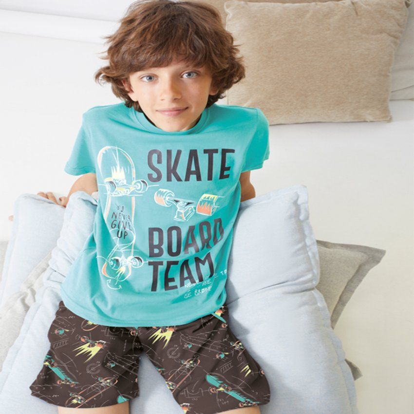 24117502  PIJAMA NIÑO 8 A 16 TOBOGAN