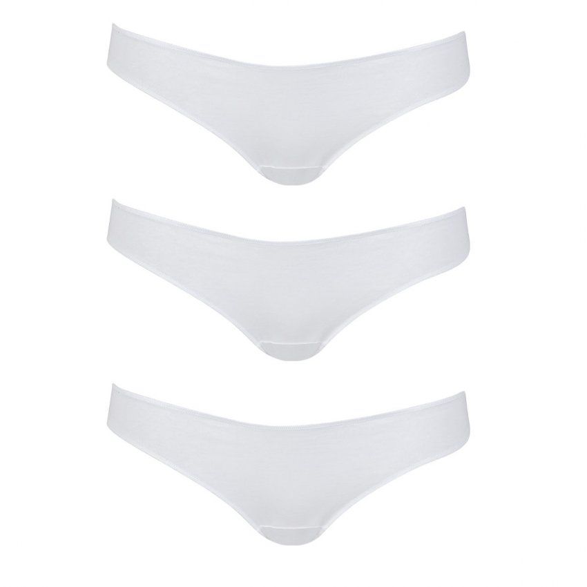 3487 BIKINI LISA ALGODON PACK 3 COTONELLA