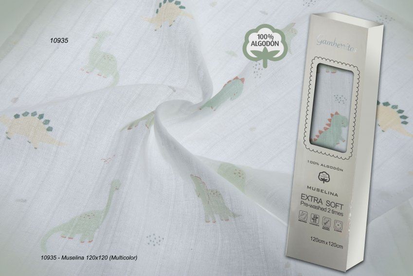 10935 muselinas dinosaurio 120x120 gamberritos