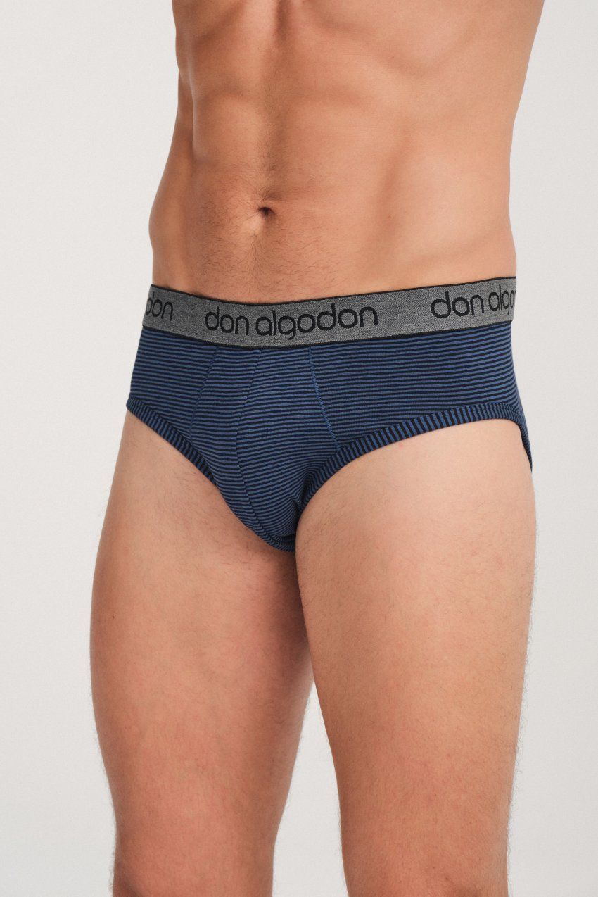 PS03 SLIP HOMBRE DON ALGODON  PACK 2