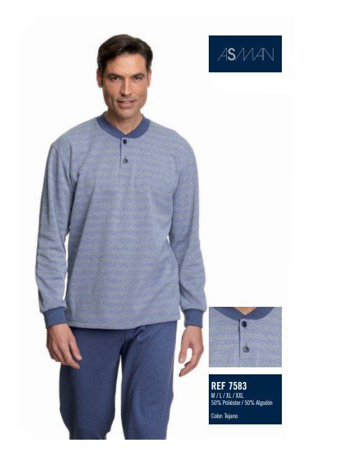 7583 pijama caballero assman