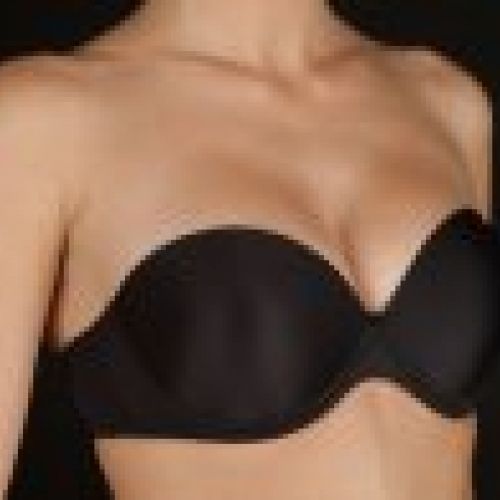 CARLOTA COPA B DOBLE PUSH UP SIN TIRANTES  NEGRO