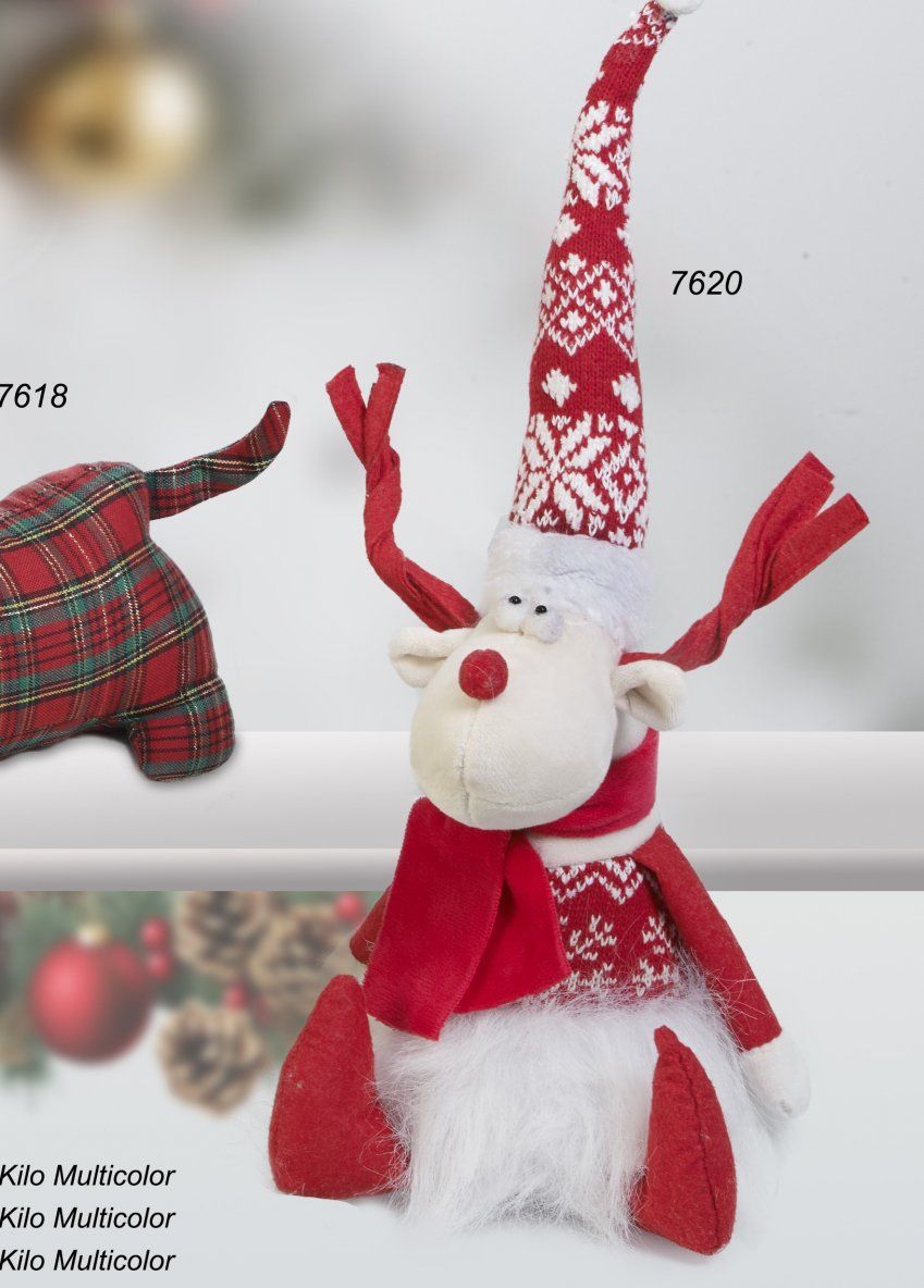 7620 MUÑECO CIERVO NAVIDAD