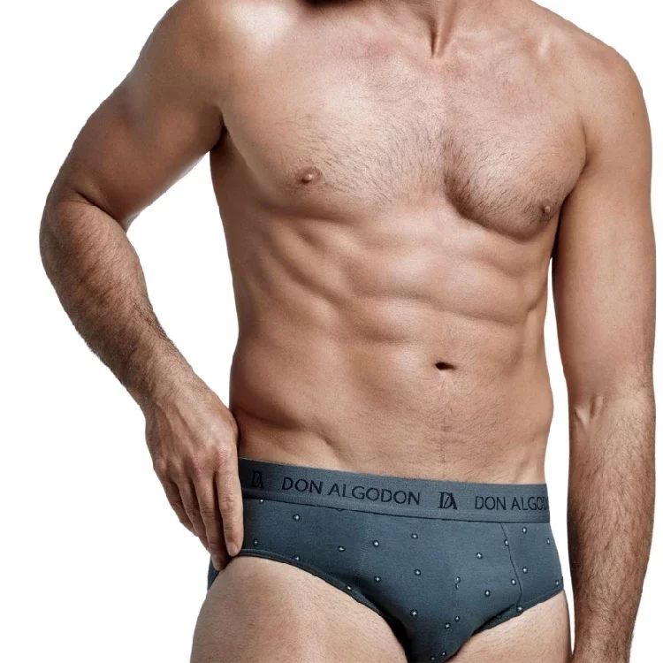 Detalle de cintura elástica en slip Don Algodón PS728 pack de 2 al por mayor disponible en Nati Campos, ajuste cómodo y resistente