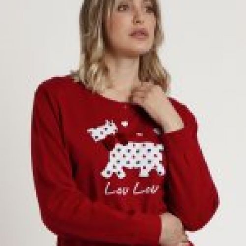62608 PIJAMA MUJER LULU ALGODON ADMAS