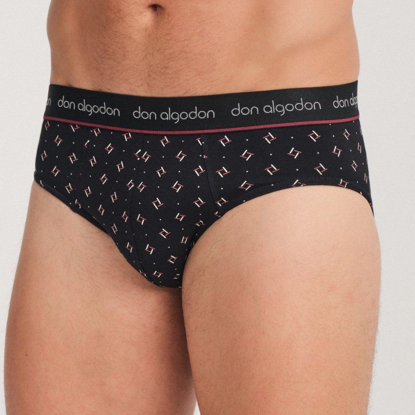 PS24 SLIP HOMBRE DON ALGODON  PACK 2