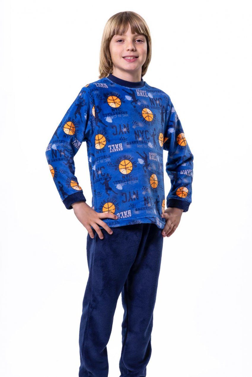 KN 387 PIJAMA INFANTIL NIÑO (NACARINA)  8 a 16 KINANIT