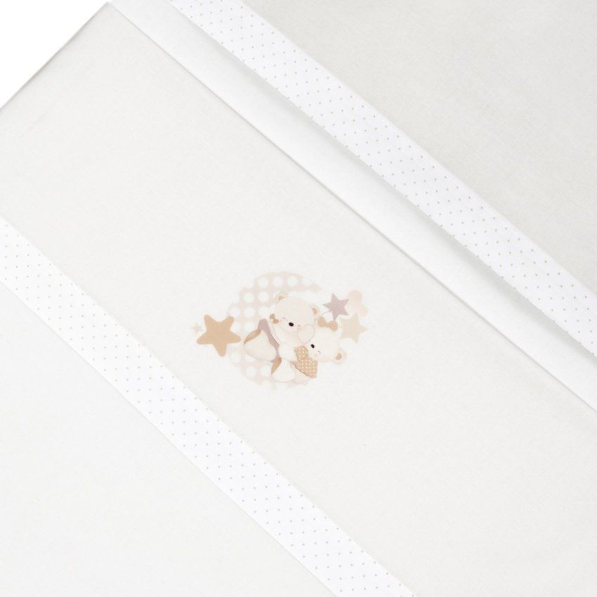 Textil bebé Interbaby al por mayor con juego de sábanas de cuna diseño ositos