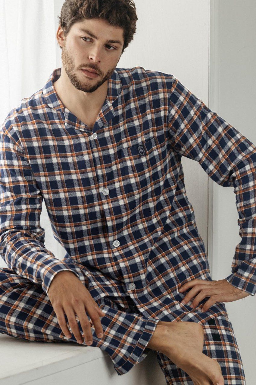 56586 PIJAMA CABALLERO ABIERTO ADMAS