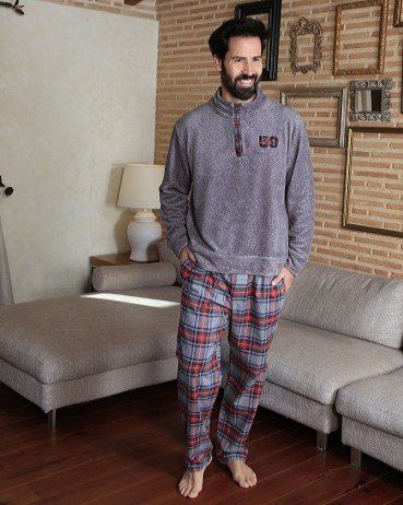 42172 PIJAMA CABALLERO LEO  BLANCA HERNANDEZ