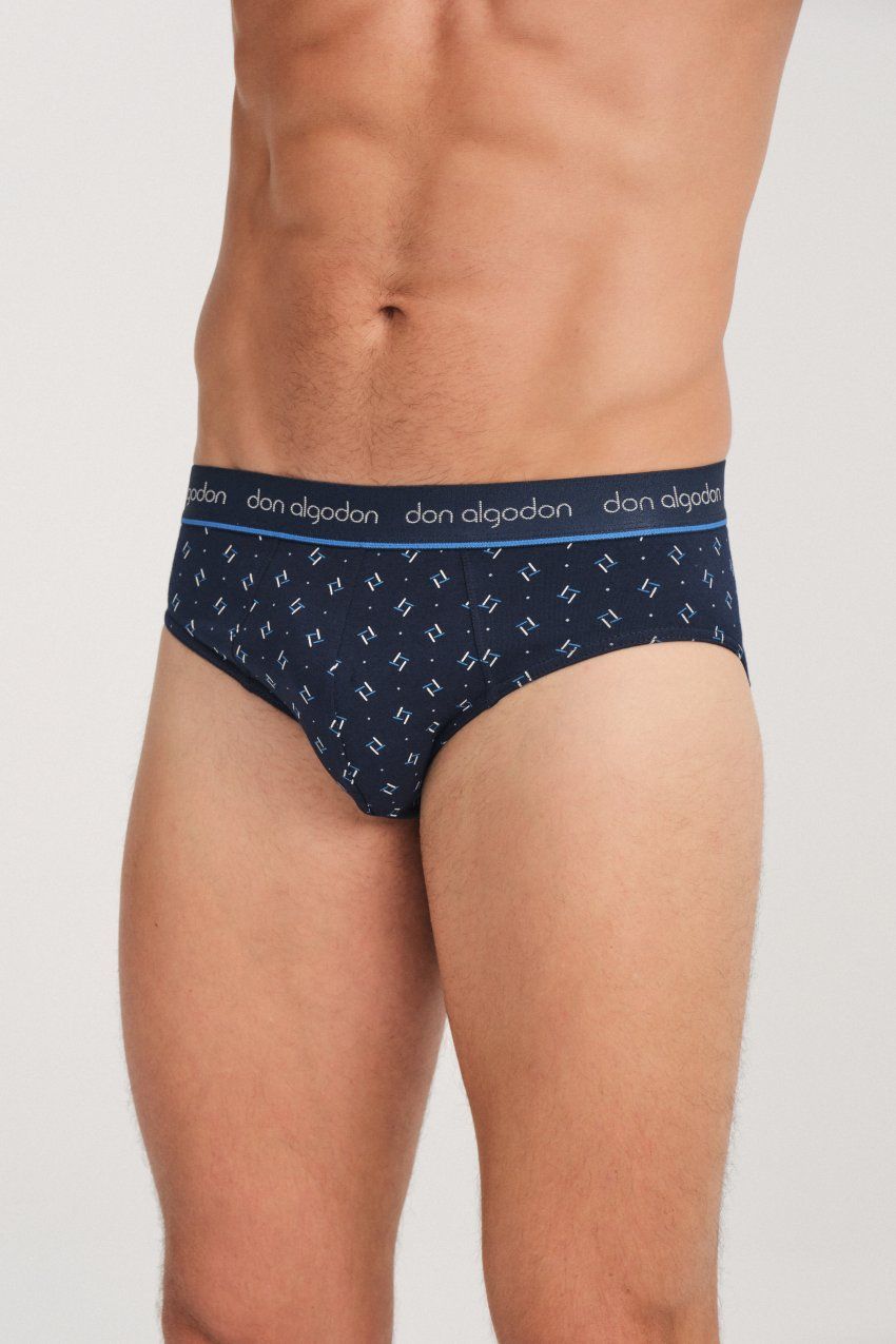 PS24 SLIP HOMBRE DON ALGODON  PACK 2