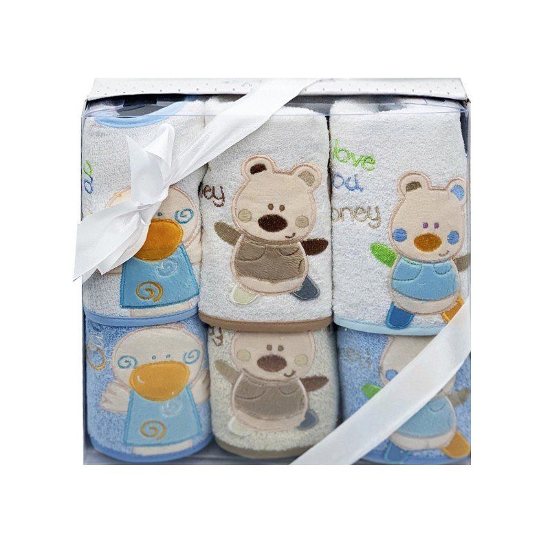 1514  SET BABEROS 6 PZAS  DUFFI al por mayor