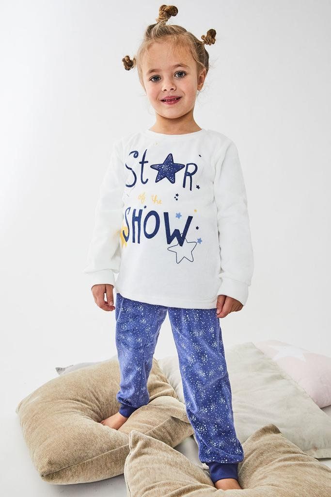22207301 PIJAMA NIÑA TERCIOPELO TOBOGAN