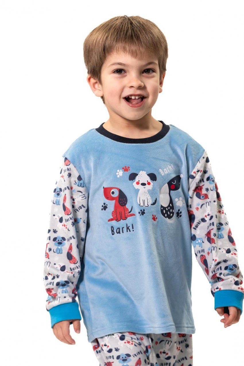 KN 154 PIJAMA  NIÑO  SPANDEX 2 a 6 AÑOS KINANIT