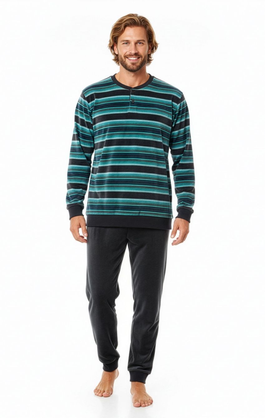 F 635 PIJAMA HOMBRE SPANDEX FABIANNI AL POR MAYOR