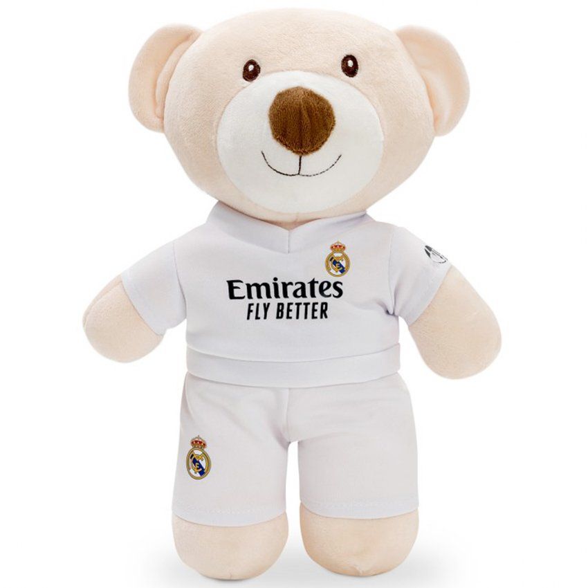rmpe001 peluche muneco oso para bebe venta al mayor almacen distribuidor marca real madrid