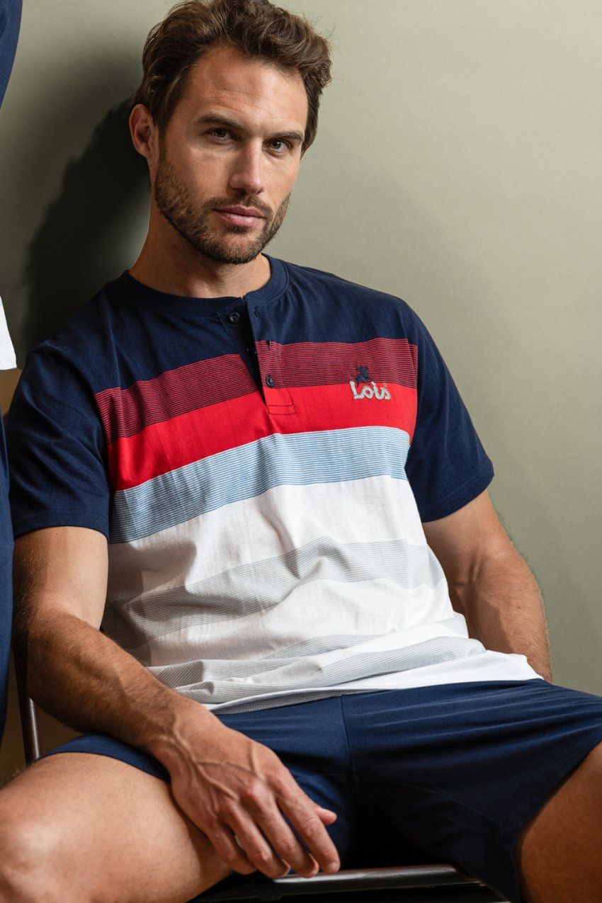 64144 PIJAMA CORTO HOMBRE LOIS