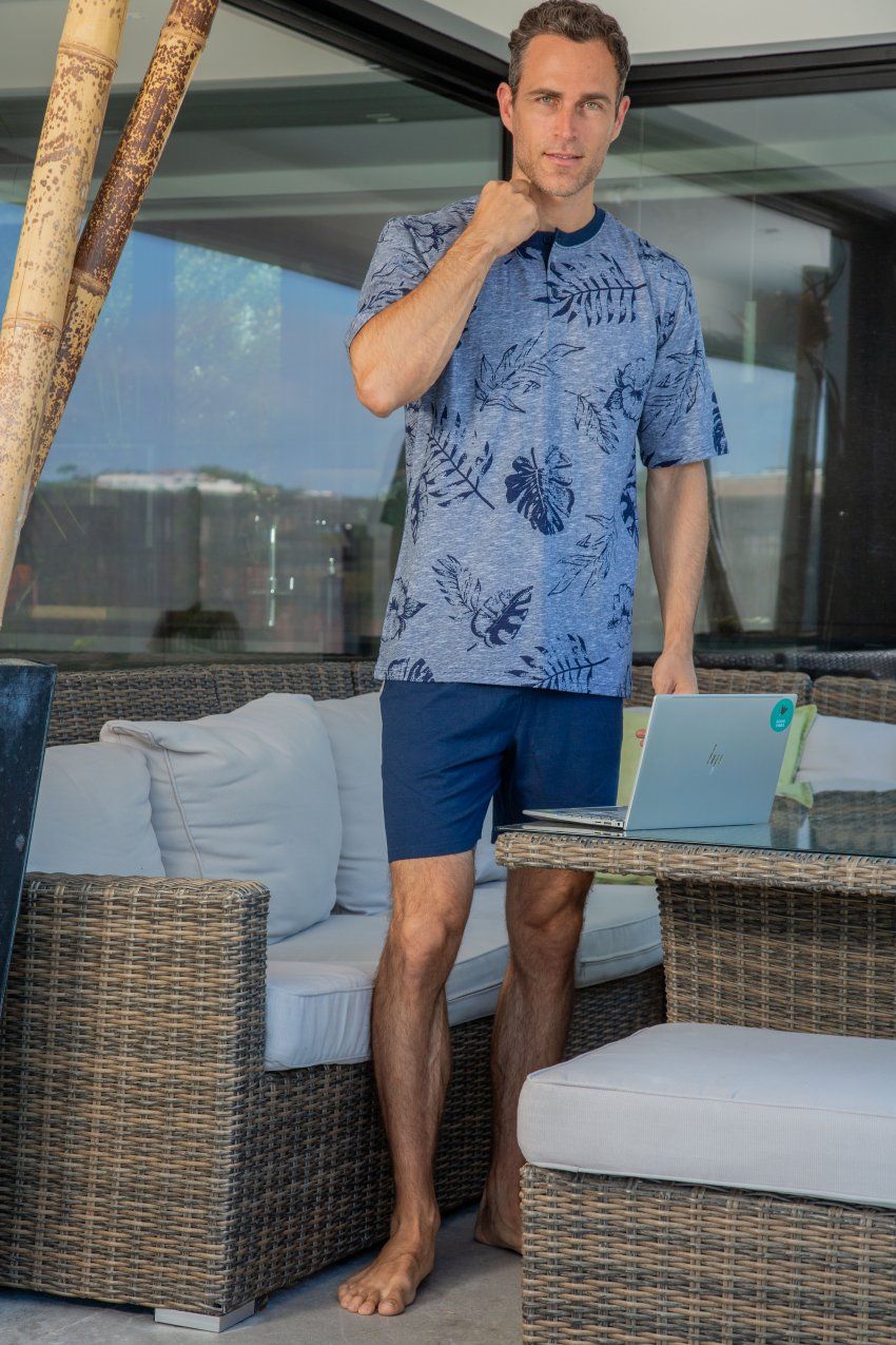 255018 PIJAMA HOMBRE MANGA CORTA VERANO MUSLHER