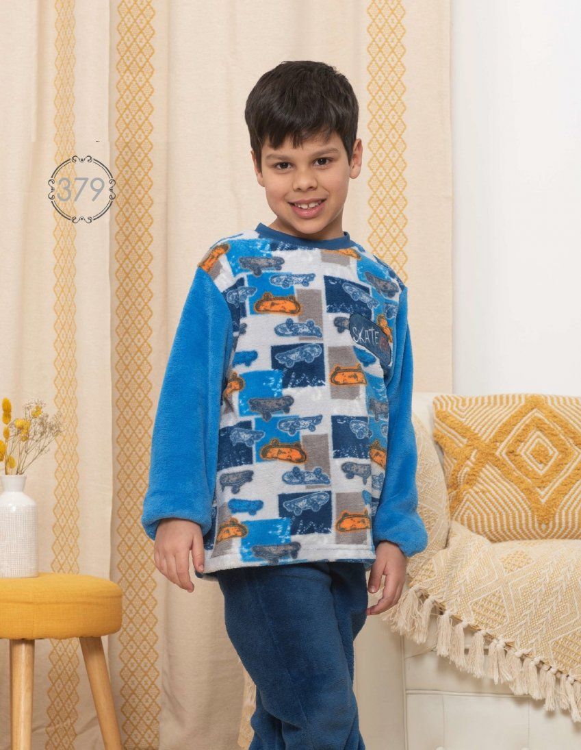 KN 379 PIJAMA NIÑO NACARINA 8 A16 KINANIT