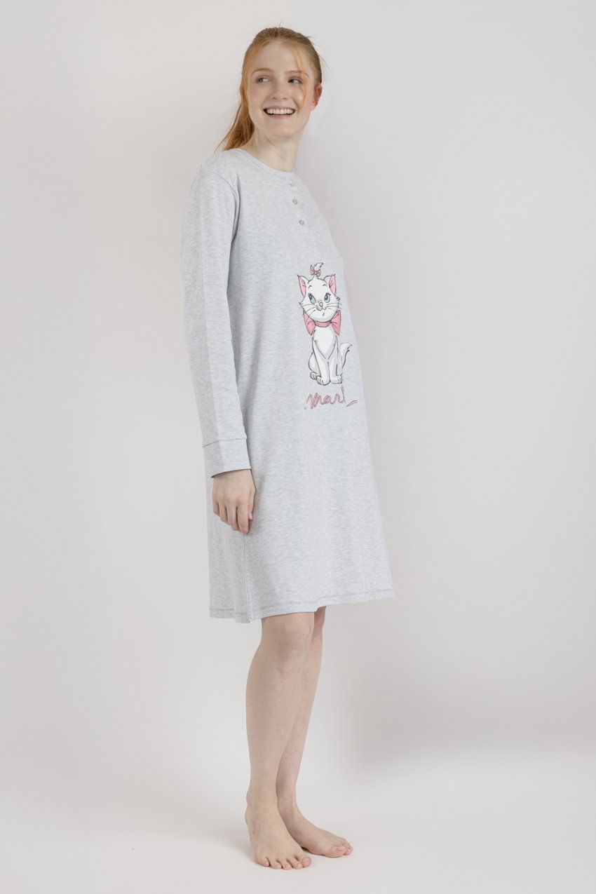 61423 Camison de algodon de manga lara de la gatita de los aristogados al por mayor