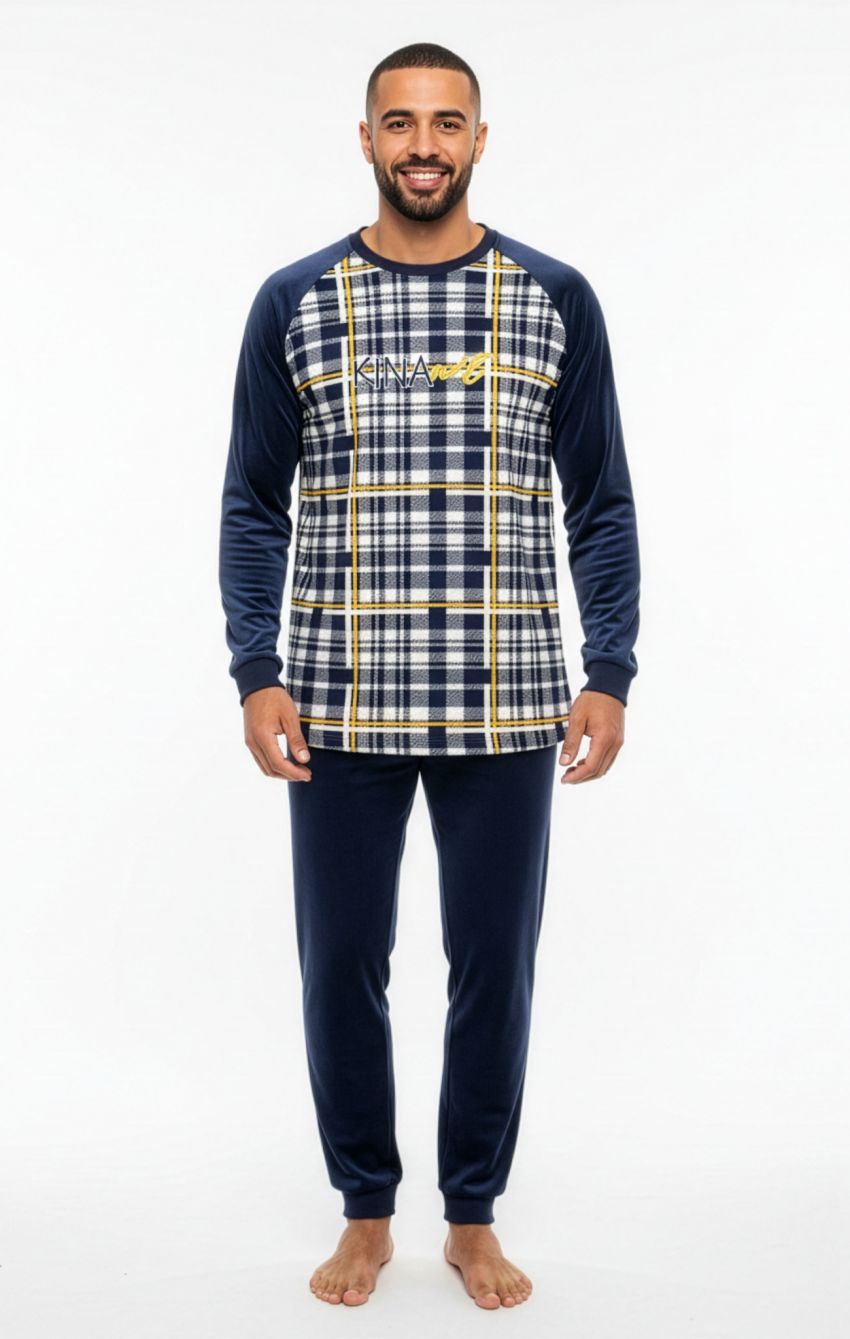 KN 631 PIJAMA HOMBRE SPANDEX KINANIT AL POR MAYOR