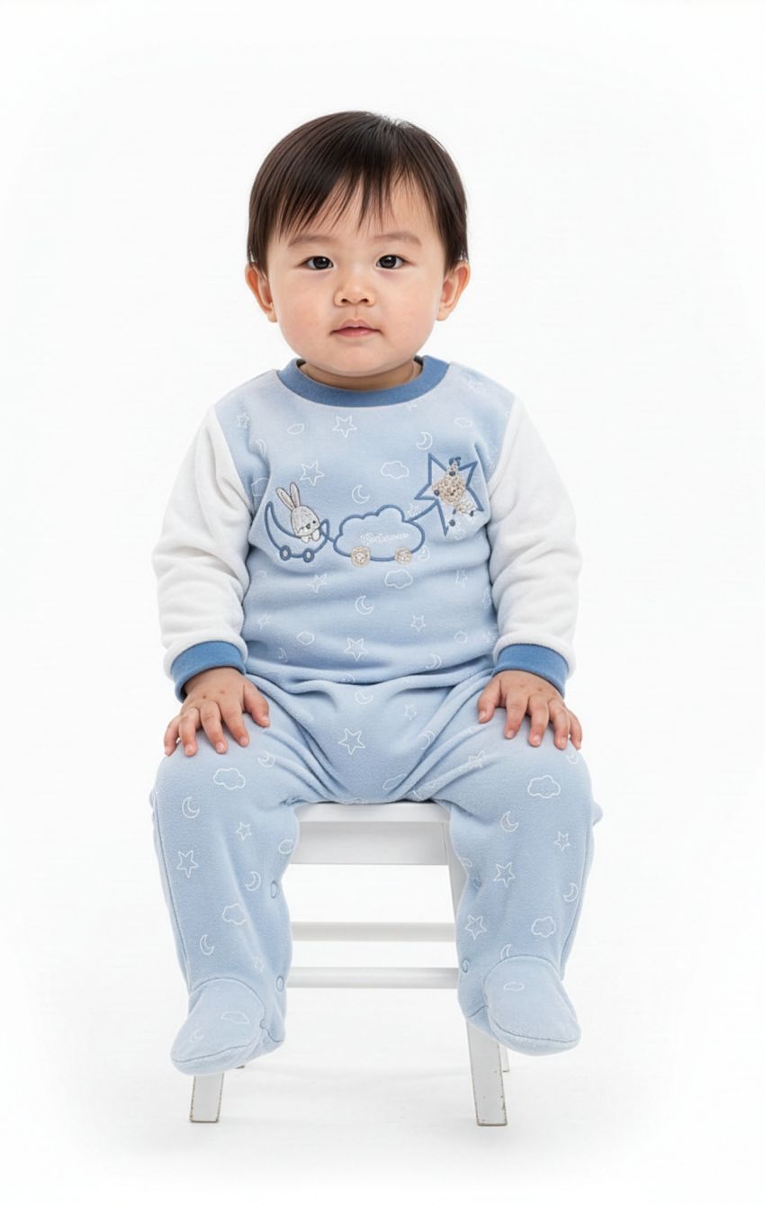 PIJAMA PELELE BEBE TONDOSADO  0 a 24 KINANIT