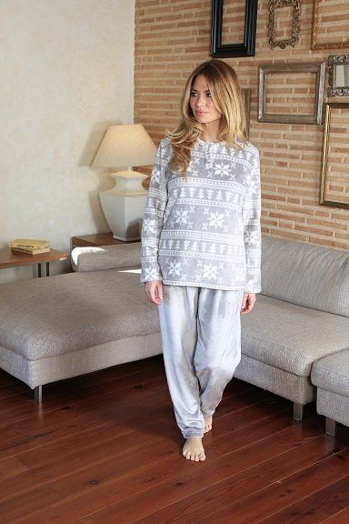 42132 PIJAMA MUJER CORALINA AURORA BLANCA HERNANDEZ