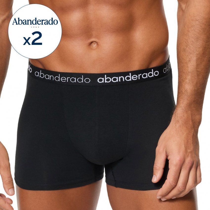 AS26595 BOXER GOMA ELASTICA HOMBRE PACK 2 ABANDERADO
