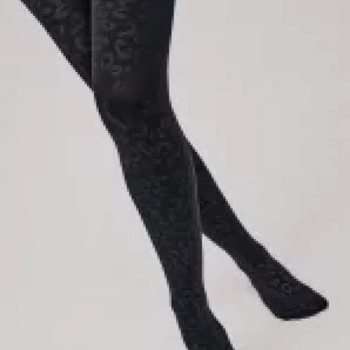 16634 2 panty termico estampado leopardo 140 deniers