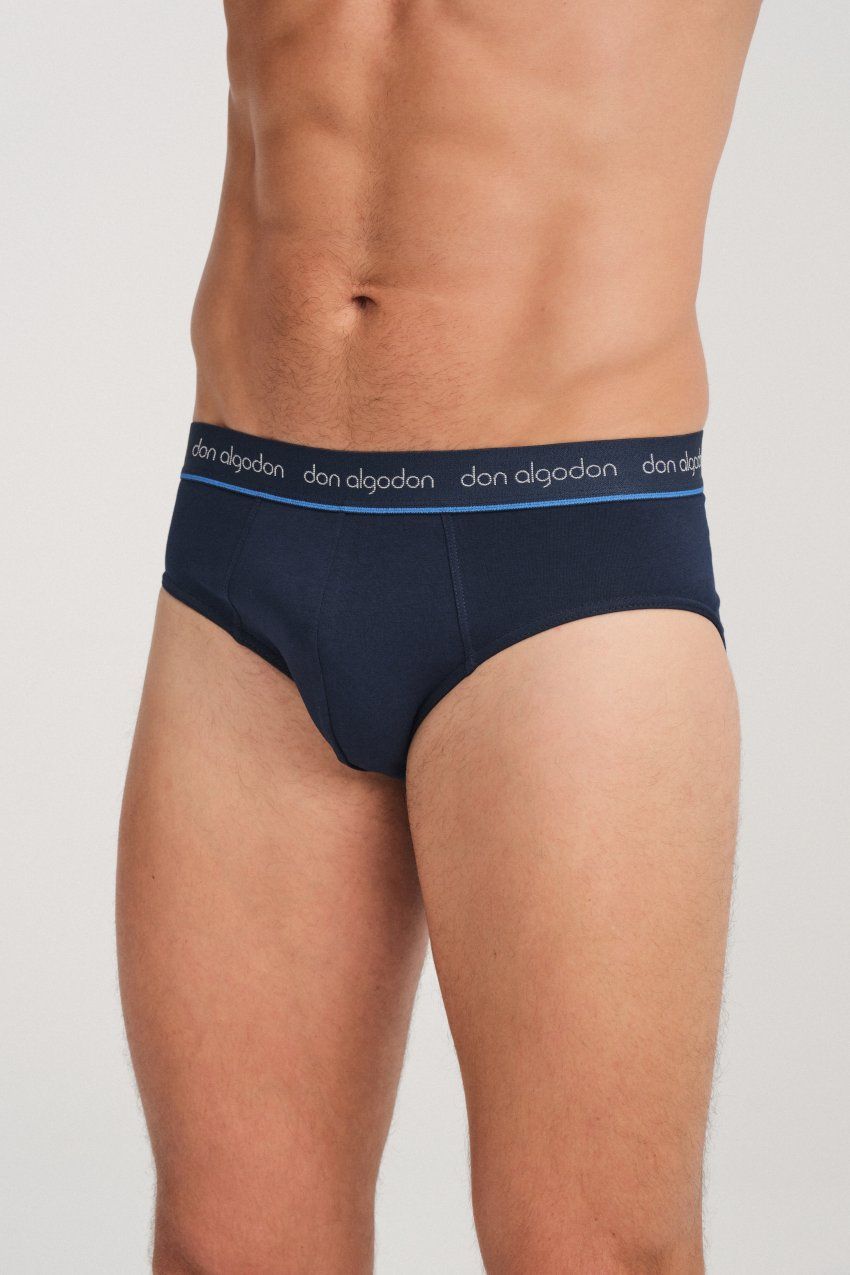 PS24 SLIP HOMBRE DON ALGODON  PACK 2