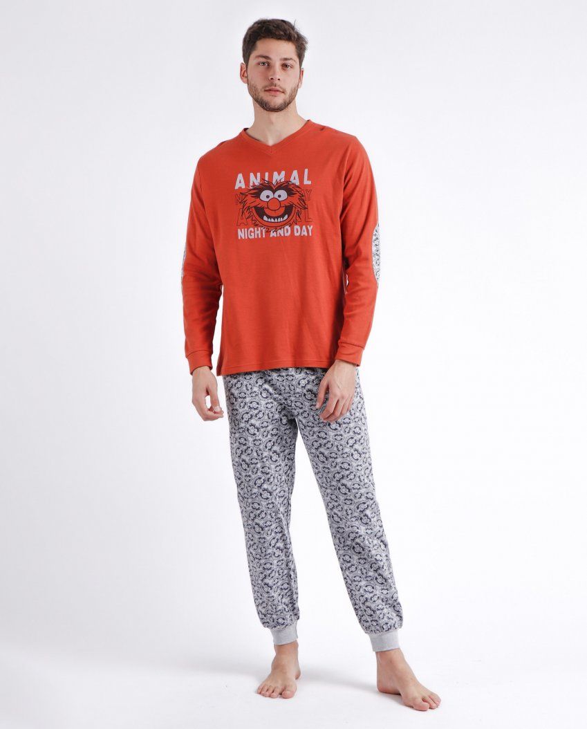 60703 PIJAMA CABALLERO ANIMAL MUPPETS ADMAS