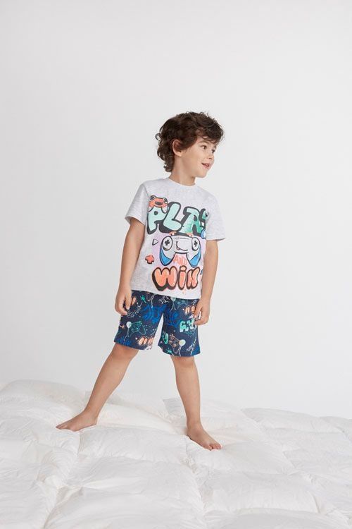 25117002 pijama de la casa tobogan al por mayor de verano para niños