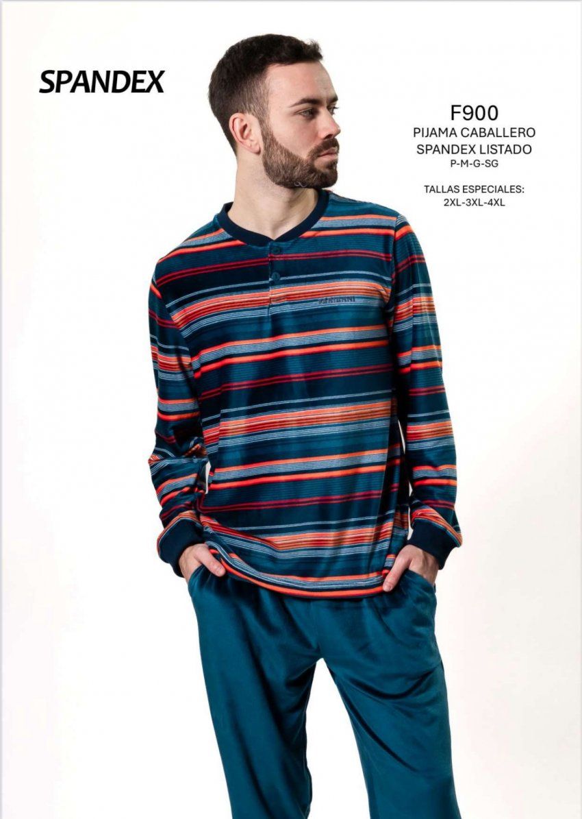 F 900 PIJAMA CABALLERO SPANDEX FABIANNI