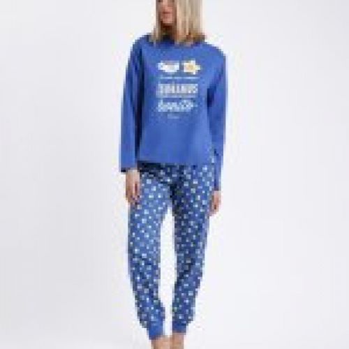 60369 PIJAMA SEÑORA INTERLOCK MR WONDERFULL ADMAS