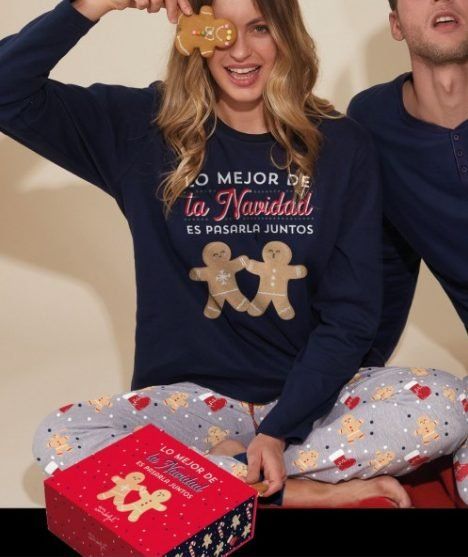 50746 PIJAMA SEÑORA INTERLOCK GALLETAS ADMAS