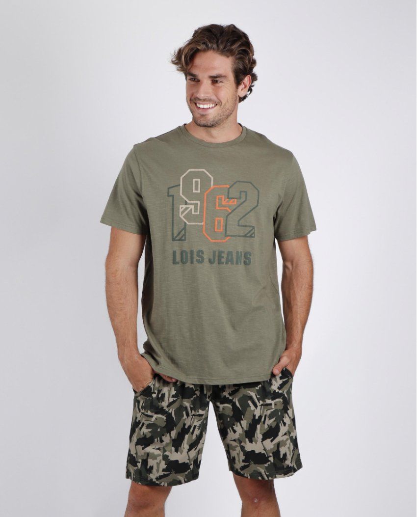 55378 PIJAMA CORTO CABALLERO LOIS