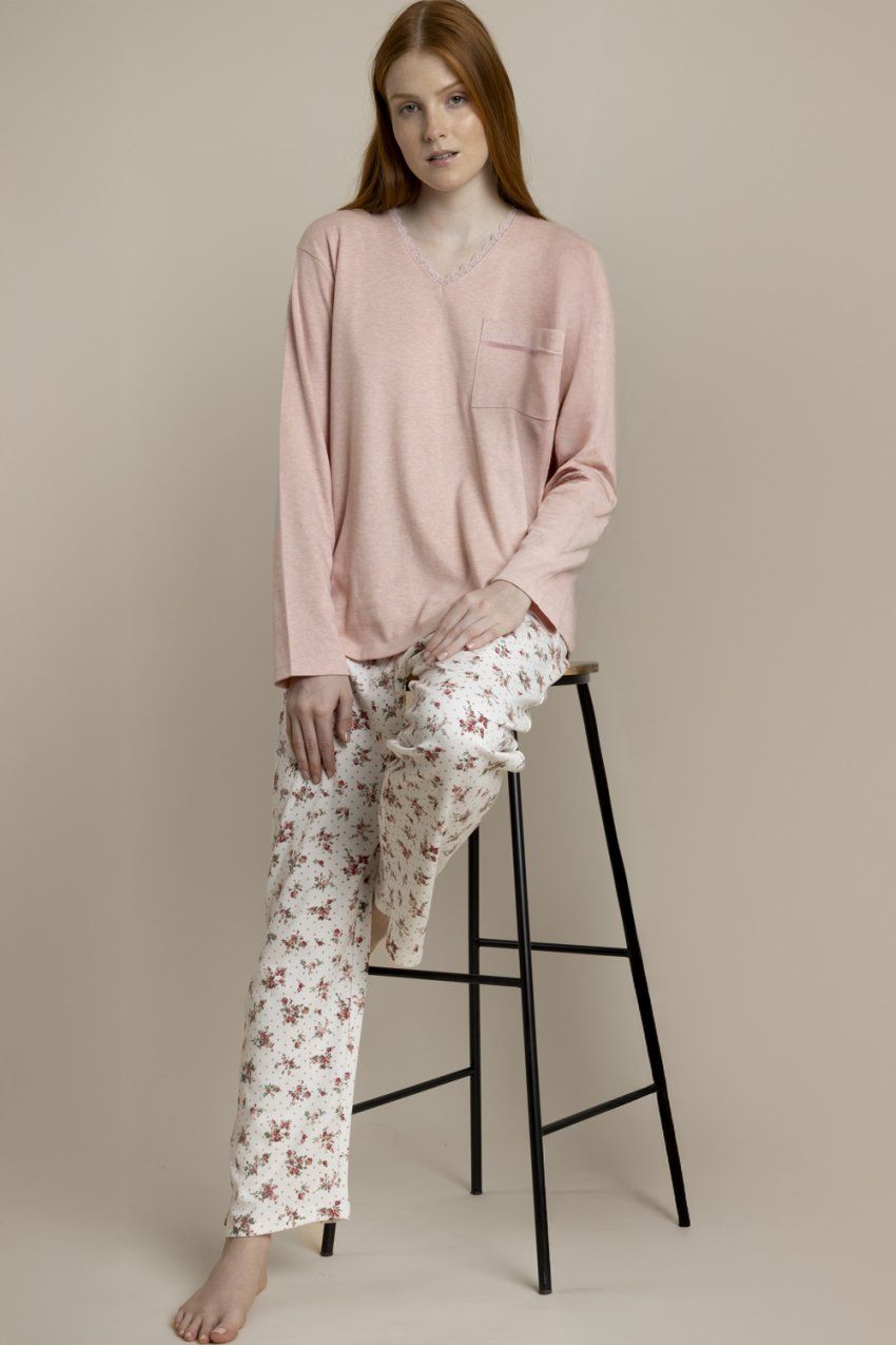 63599 PIJAMA MUJER SUPER SUAVE ADMAS