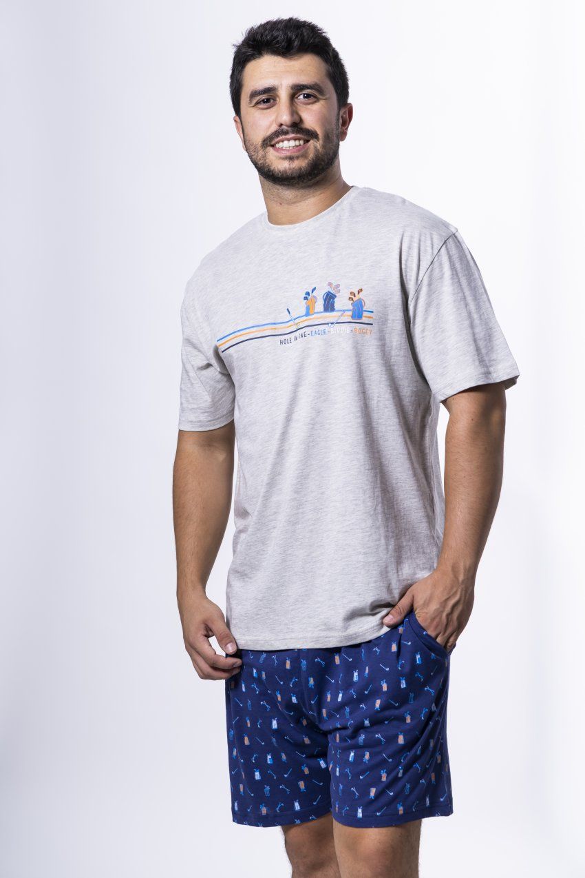 KN 648 PIJAMA CABALLERO VERANO KINANIT