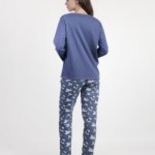 63424 PIJAMA MUJER 100% ALGODON SNOOPY ADMAS