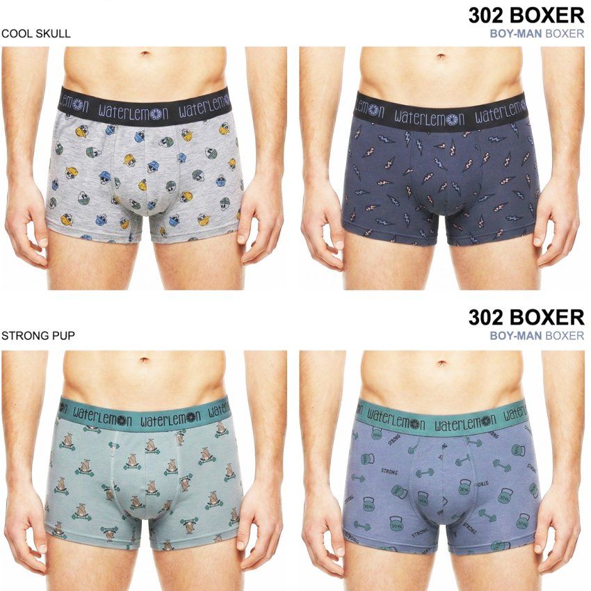 302 Boxer infantil de algodon marca Waterlemon al por mayor