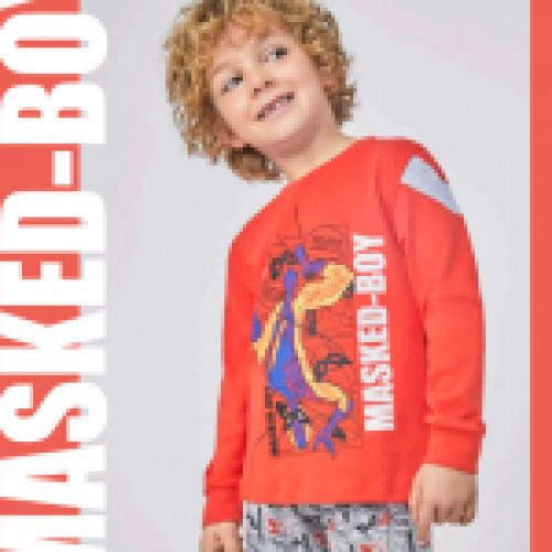 23207003 PIJAMA NIÑO INTERLOCK 2 a 6 AÑOS TOBOGAN