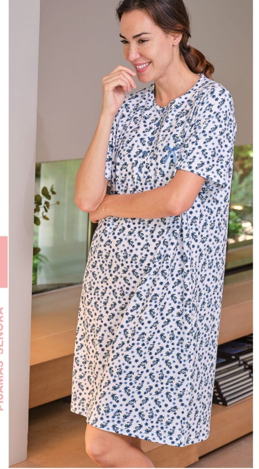 269121 CAMISÓN MANGA CORTA MUSLHER CAMISONES AL POR MAYOR