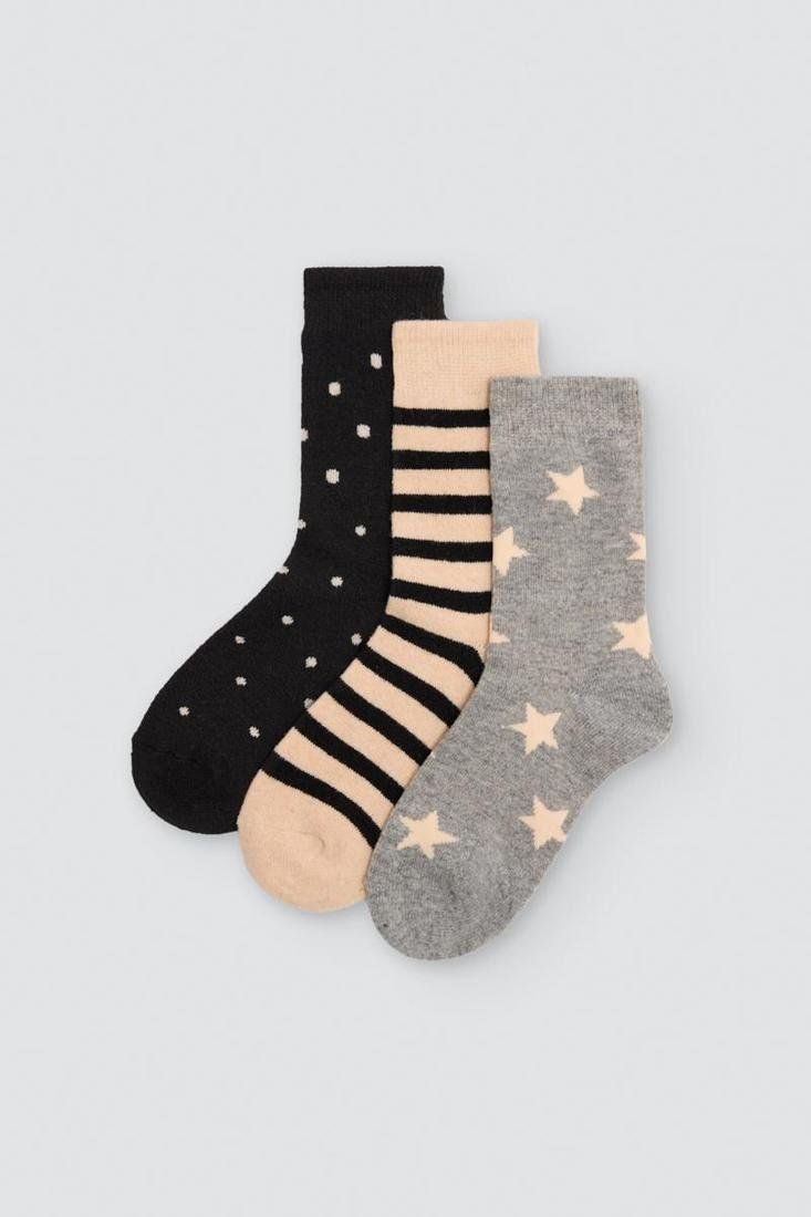 Calcetines de mujer con lana pack de 3 Ysabel Mora Ref. 12121 tallas 36 38 y 39 41