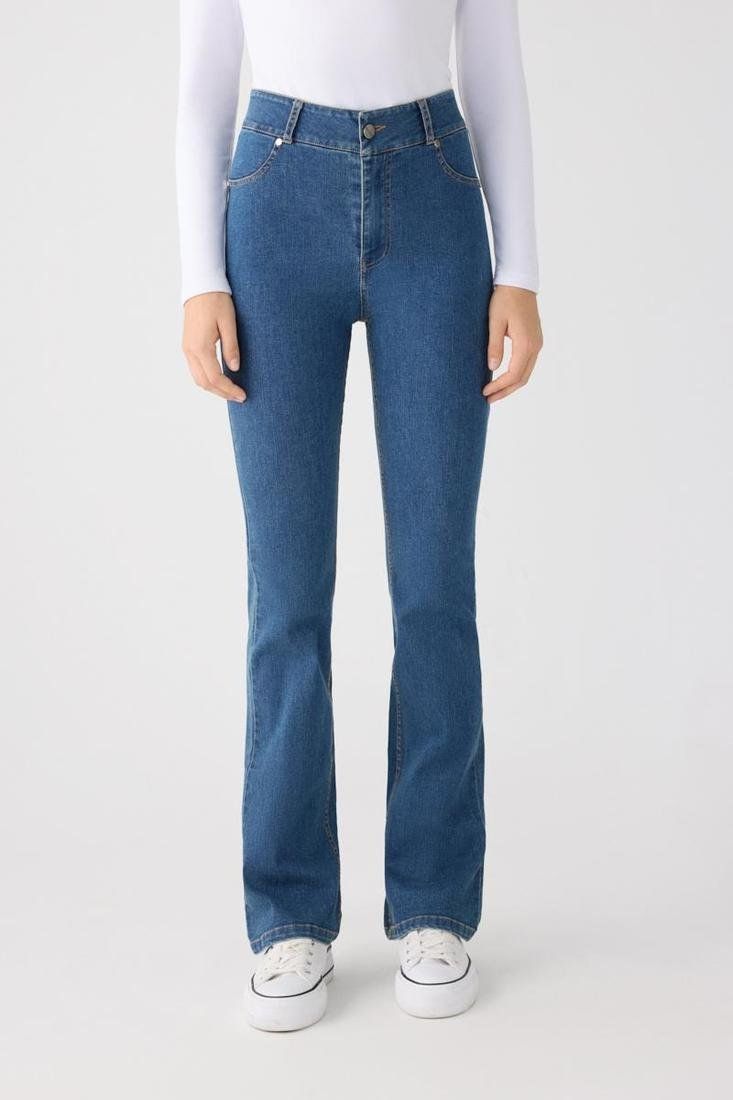 Leggings Denim acampanados mujer Ref. 70480