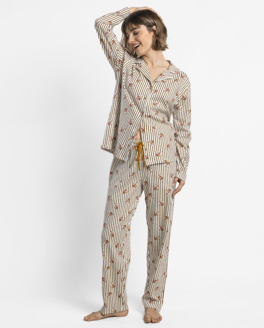 pijama abierto mujer chip y chop 64667