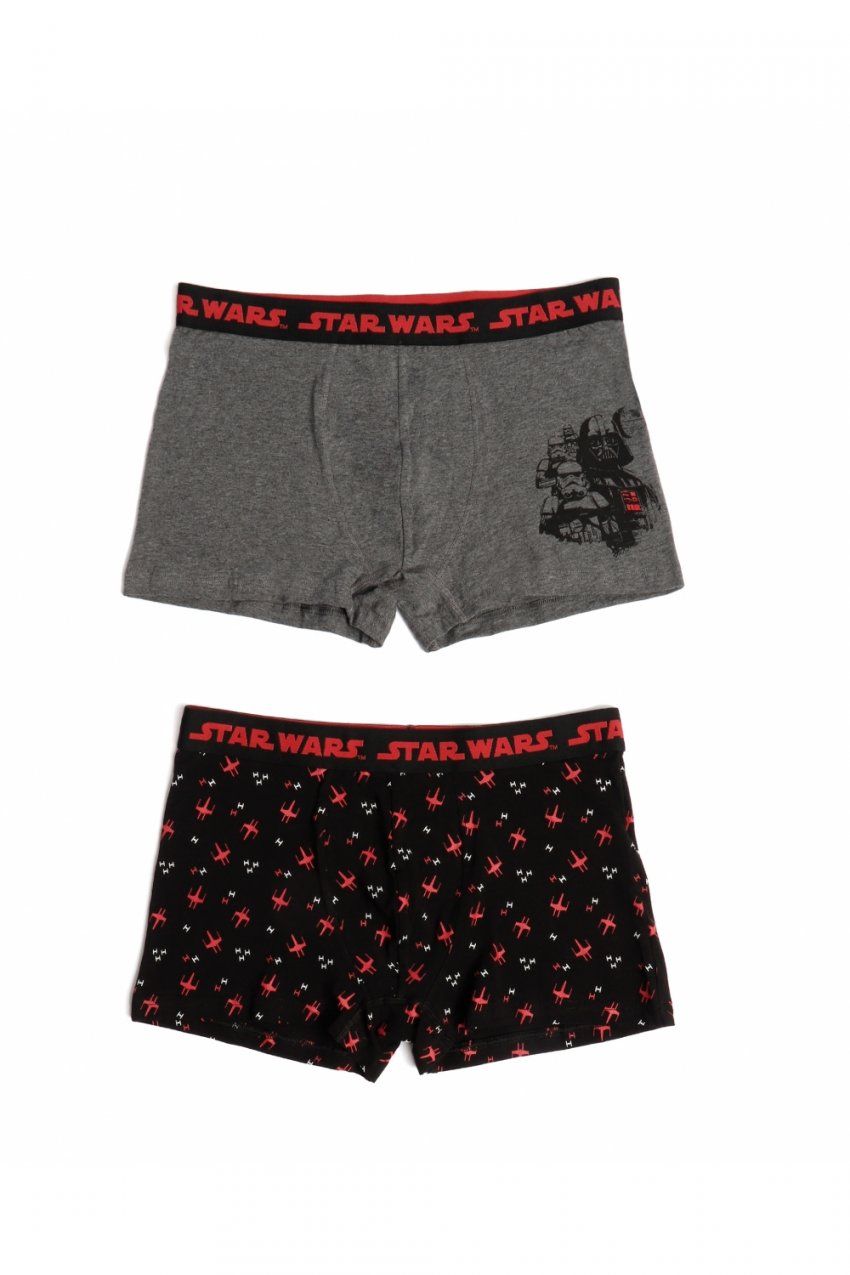 48476 BOXER HOMBRE STAR WARS PACK 2 CAJA REGALO ADMAS