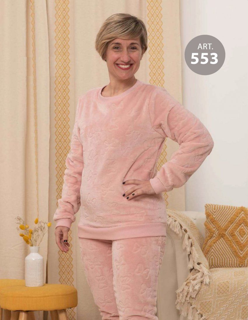 F 553 PIJAMA SEÑORA  NACARINA FABIANNI